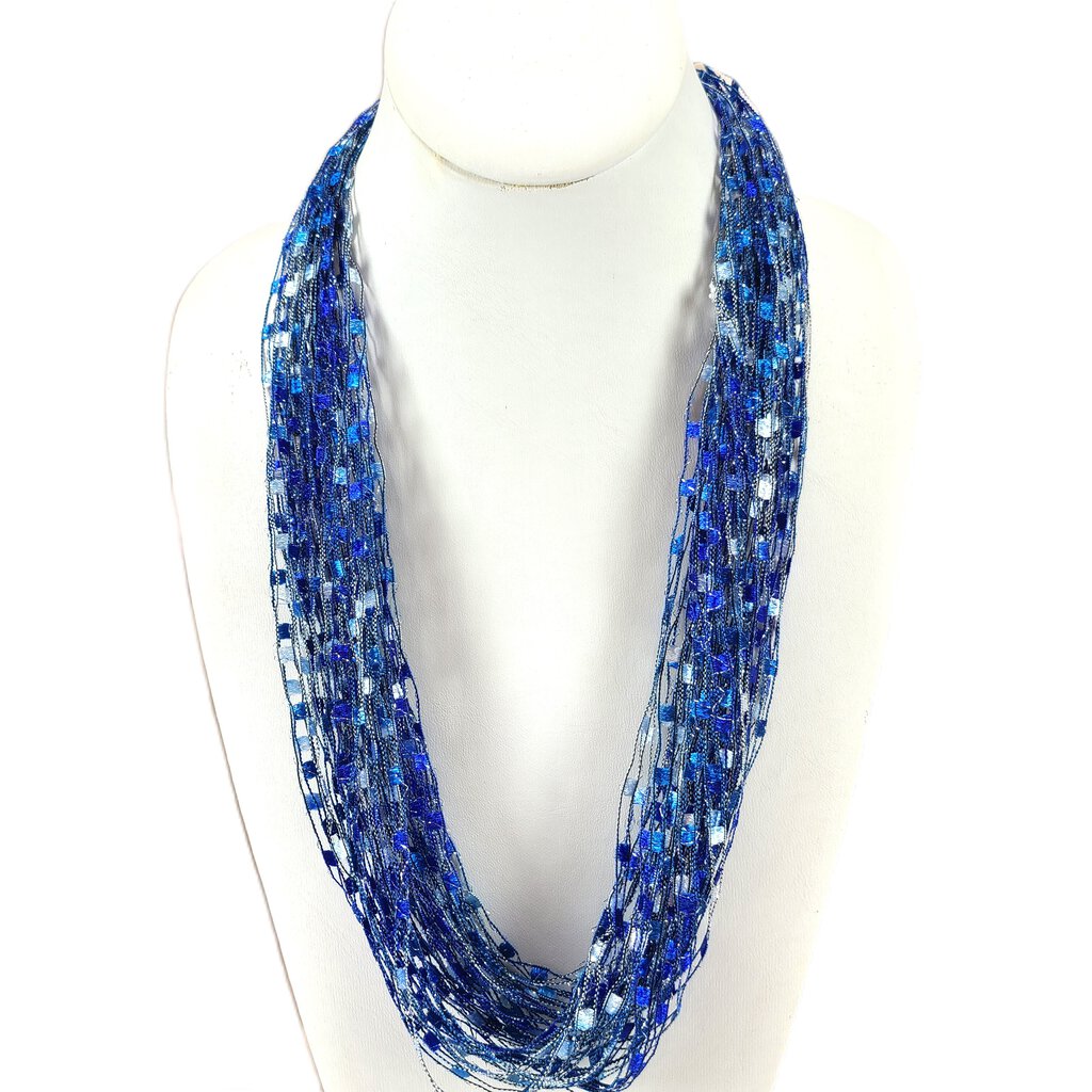 CLOSE OUT SALE necklace - Ocean blue