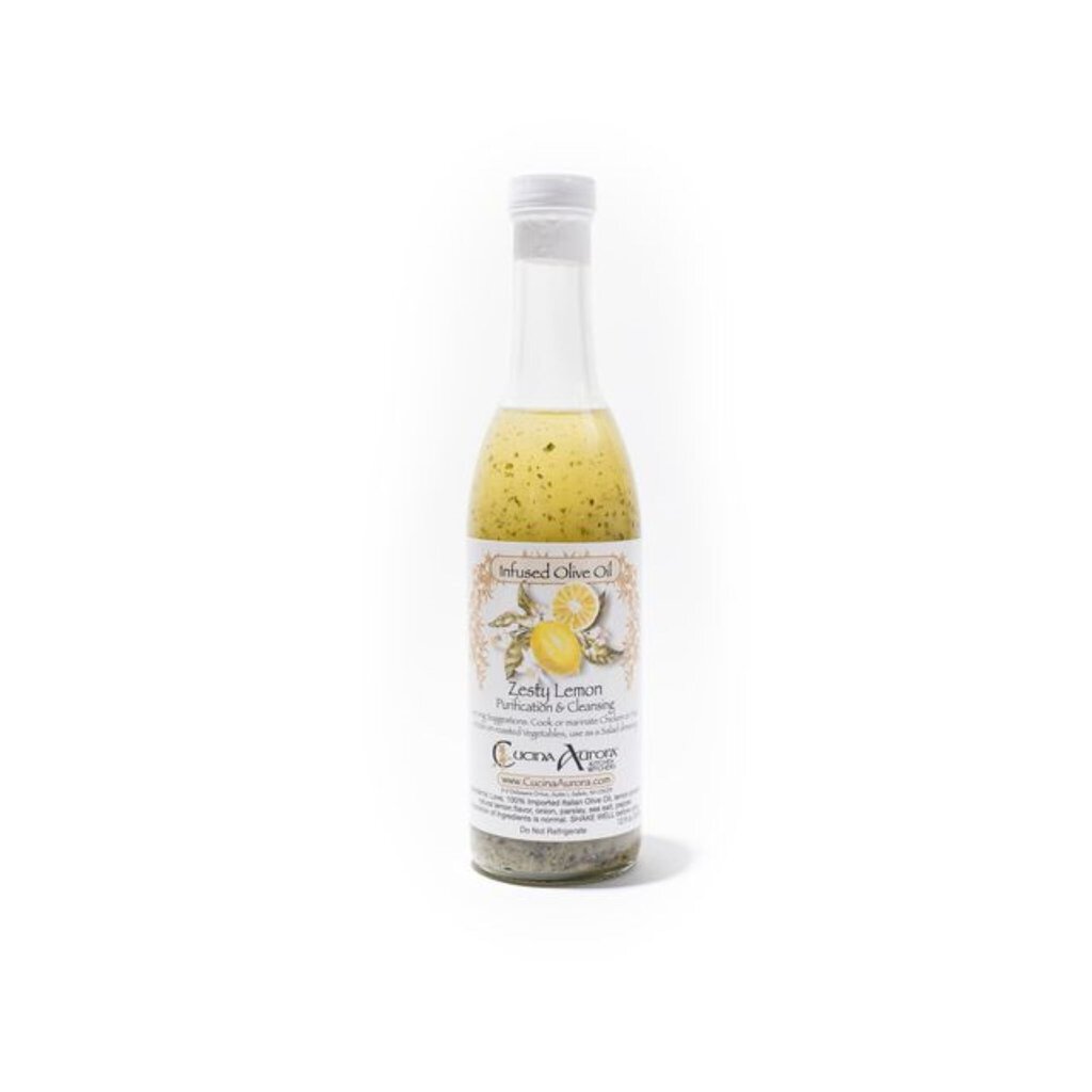 Zesty Lemon Infused Olive Oil