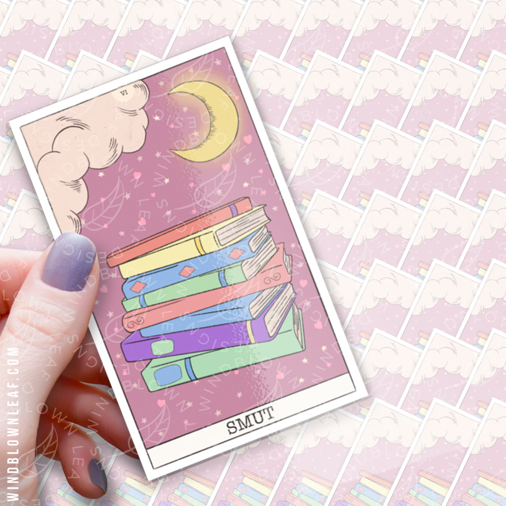 Sticker - Bookish Tarot - Smut 3/$10