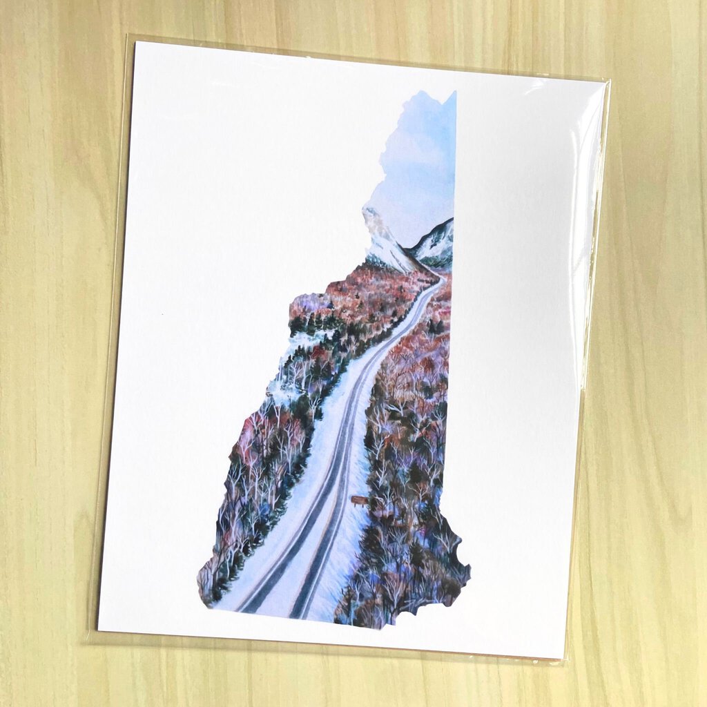 New Hampshire II - Winter 8x10 Art Print
