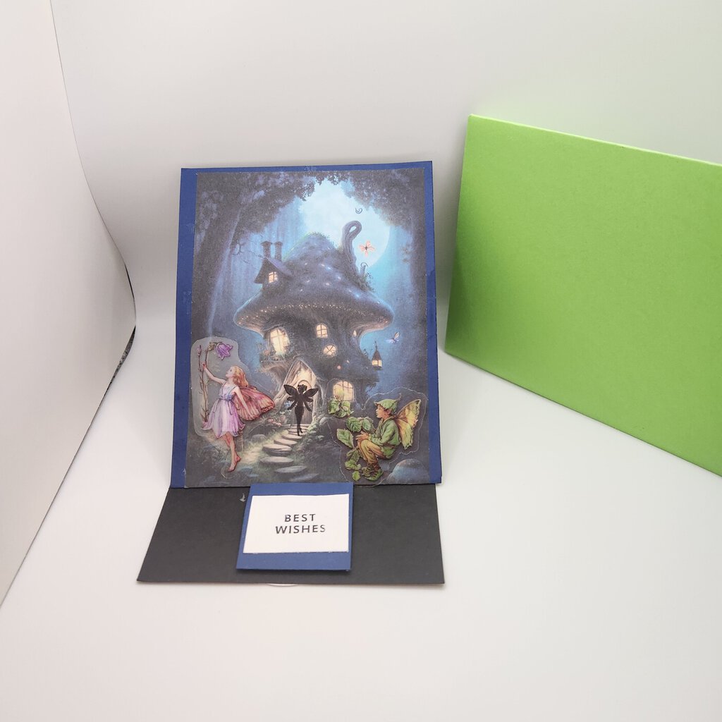 Fairy Easel Card Fairy House