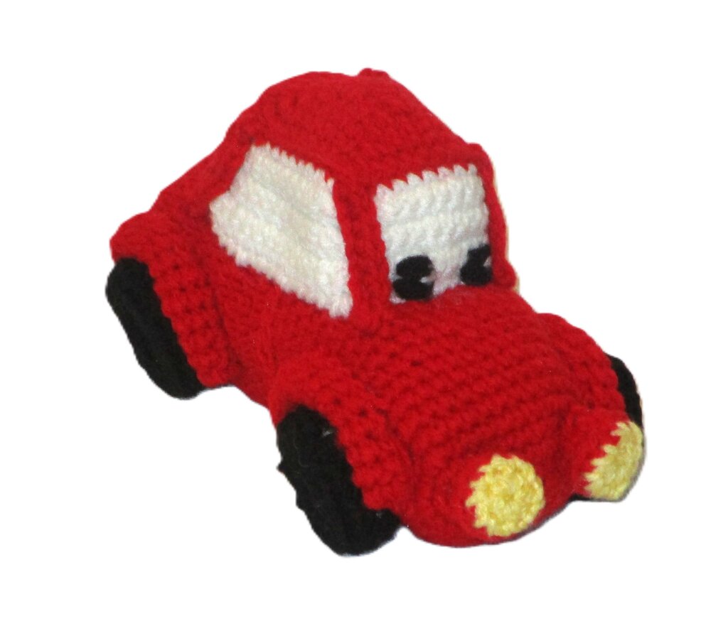 Carl the Car Crochet Stuffed Animal