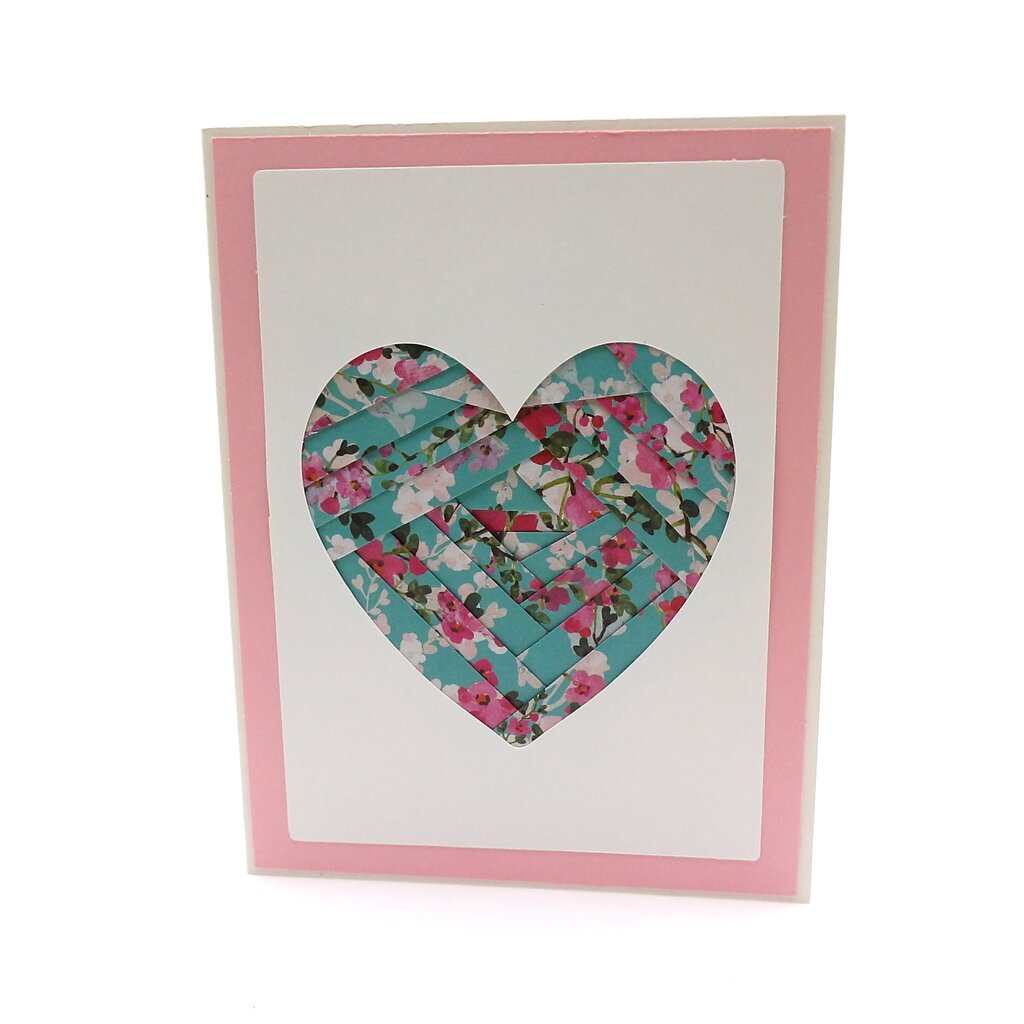 Heart Keepsake Paper Folded Card