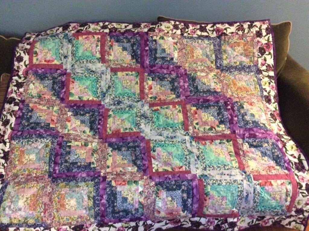 Quilt, Log Cabin