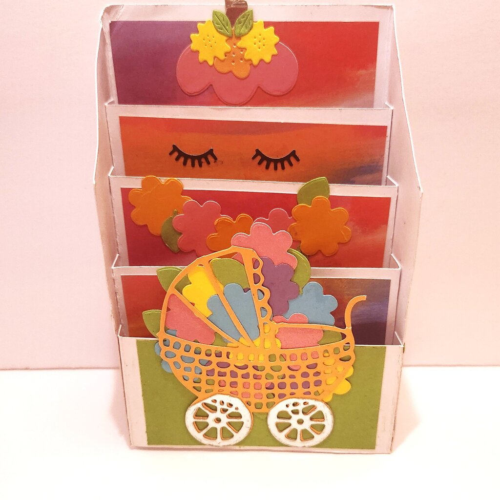 Stepper Card/Baby/Unicorn