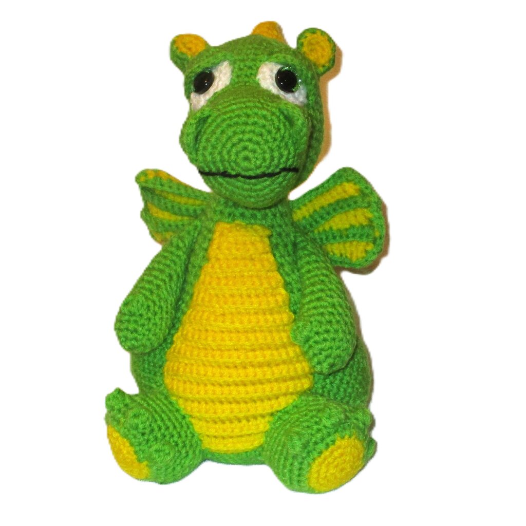 Dawson Dragon Crochet Stuffed Animal