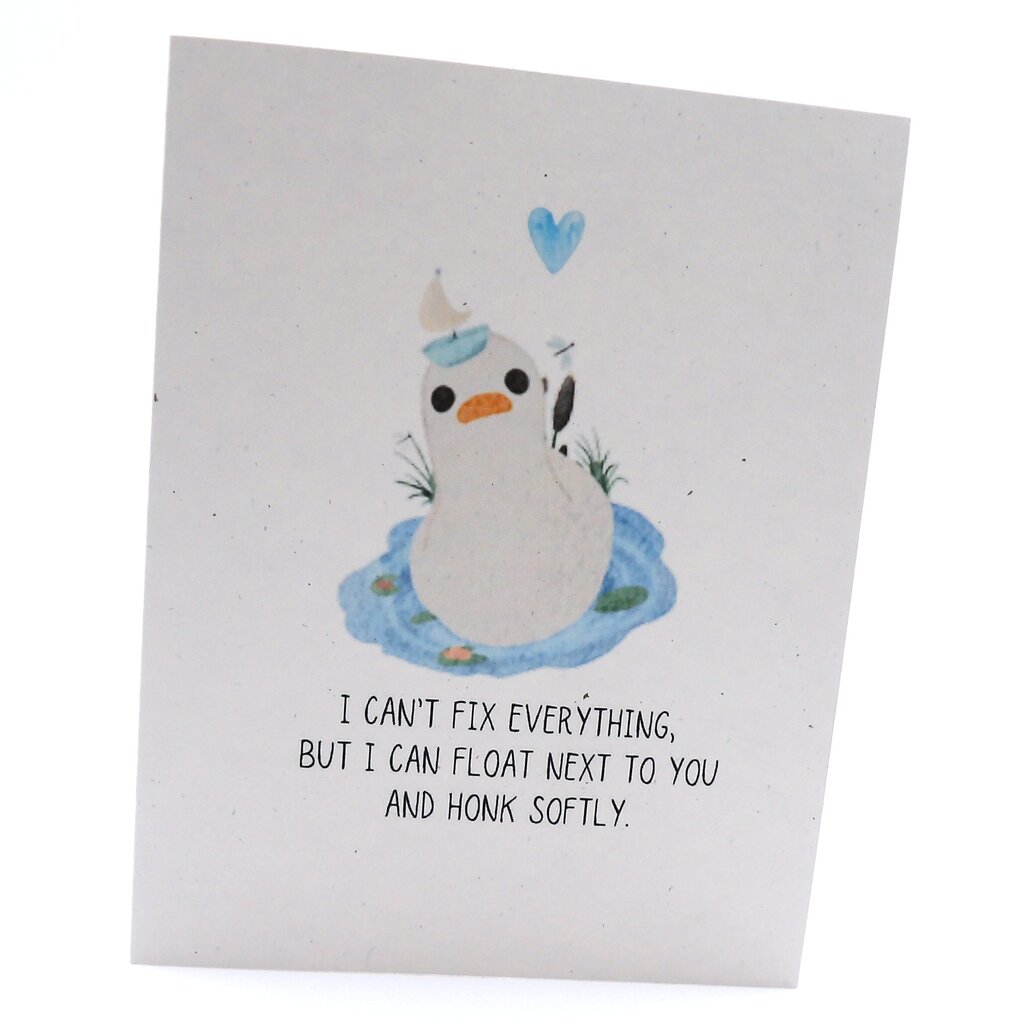 Goose Float Next to You Support Card