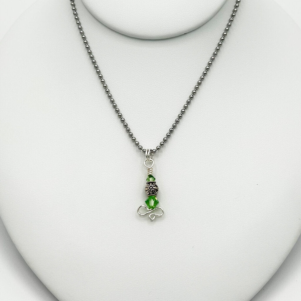 Birthstone Necklace - 08 August