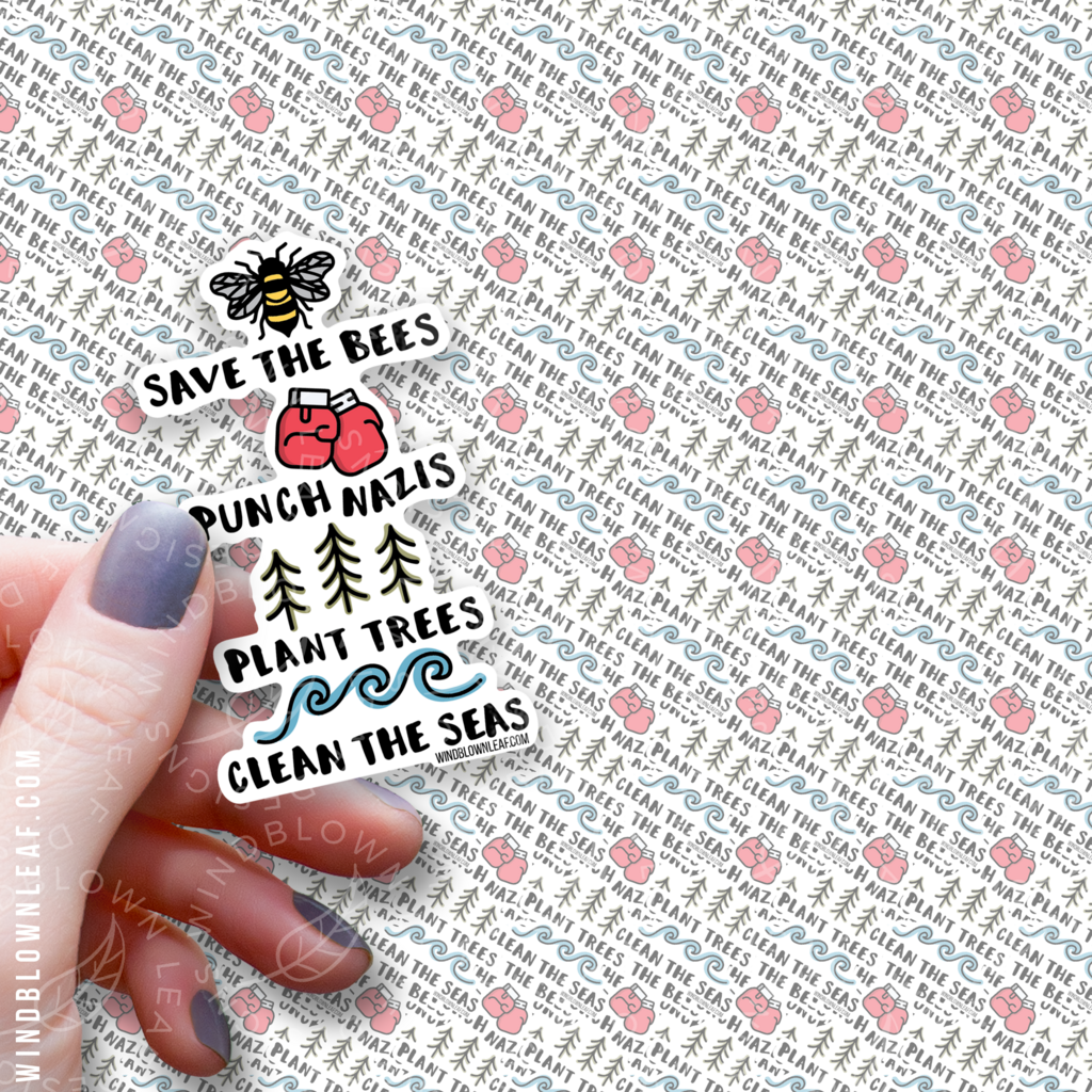 Sticker - Save the World 3/$10