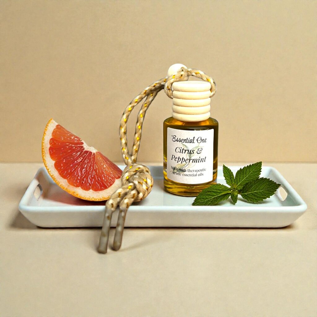 Aromatherapy Car Diffuser Citrus & Peppermint