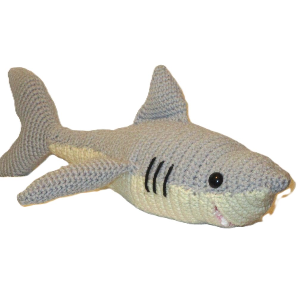 Sam Shark Crochet Stuffed Animal