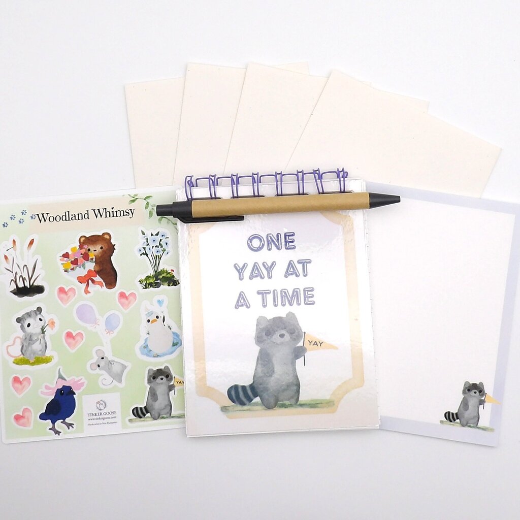 One Yay at a Time Stationery Set