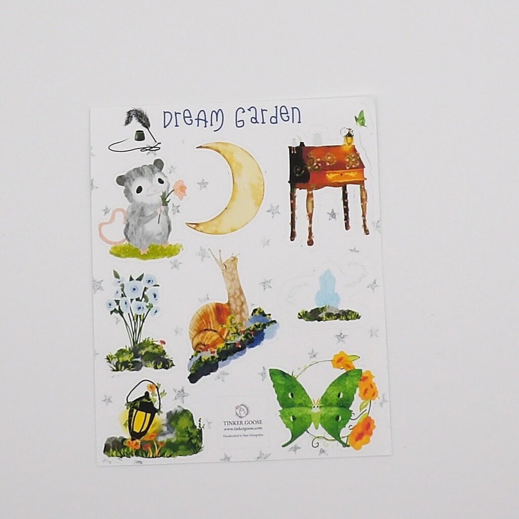 Moonlight Garden Sticker Sheet