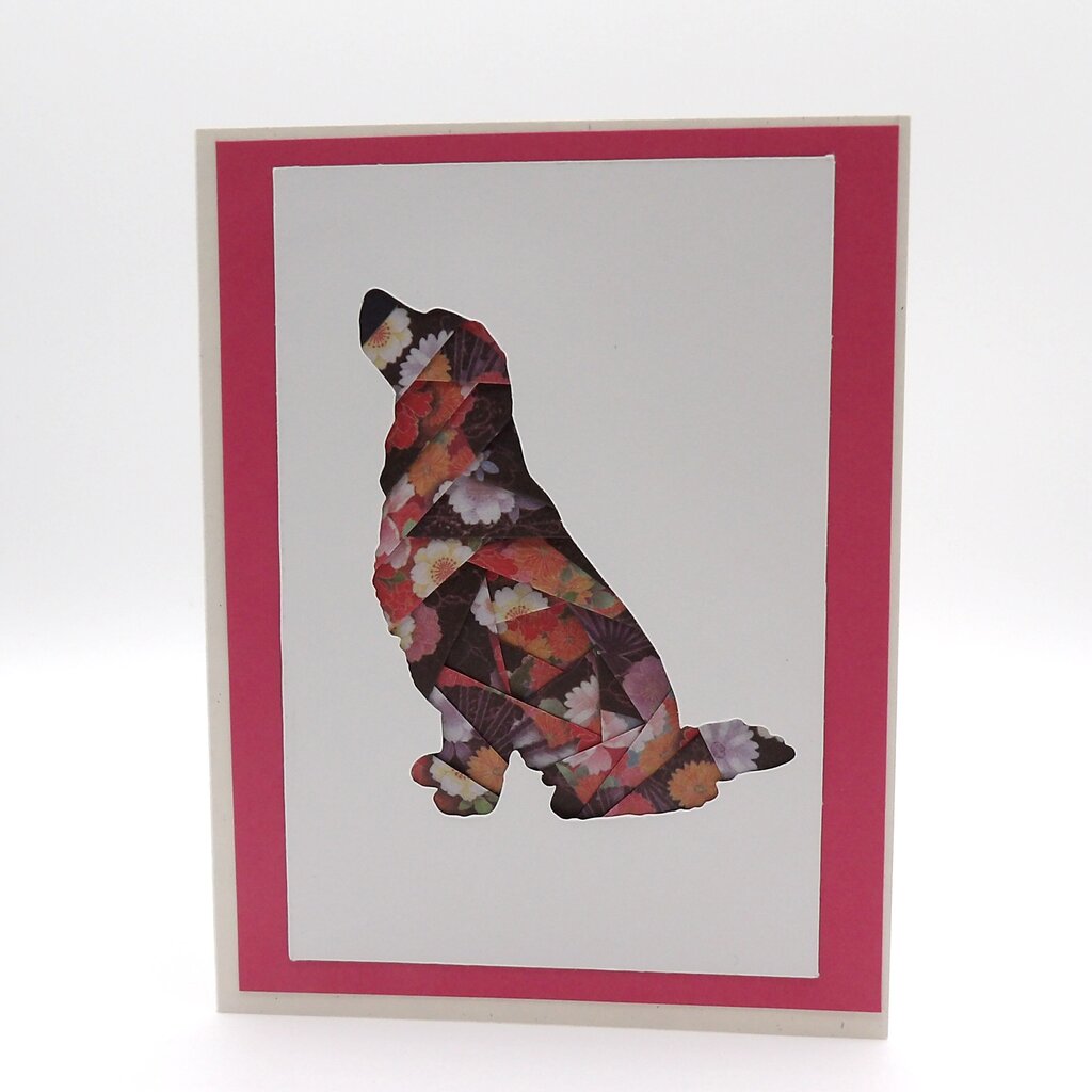Golden Retriever Keepsake Card
