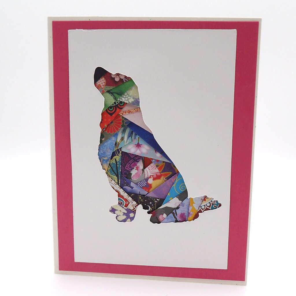 Golden Retriever Keepsake Card
