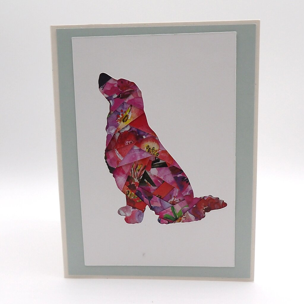 Golden Retriever Keepsake Card