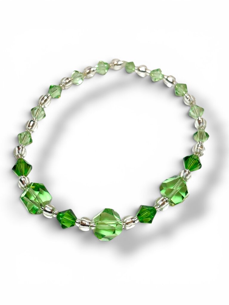 Swarovksi Crystal Bracelet - greens