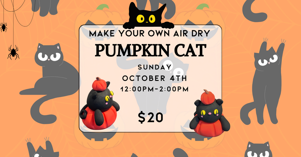 10/04 Pumpkin Cat Air Dry