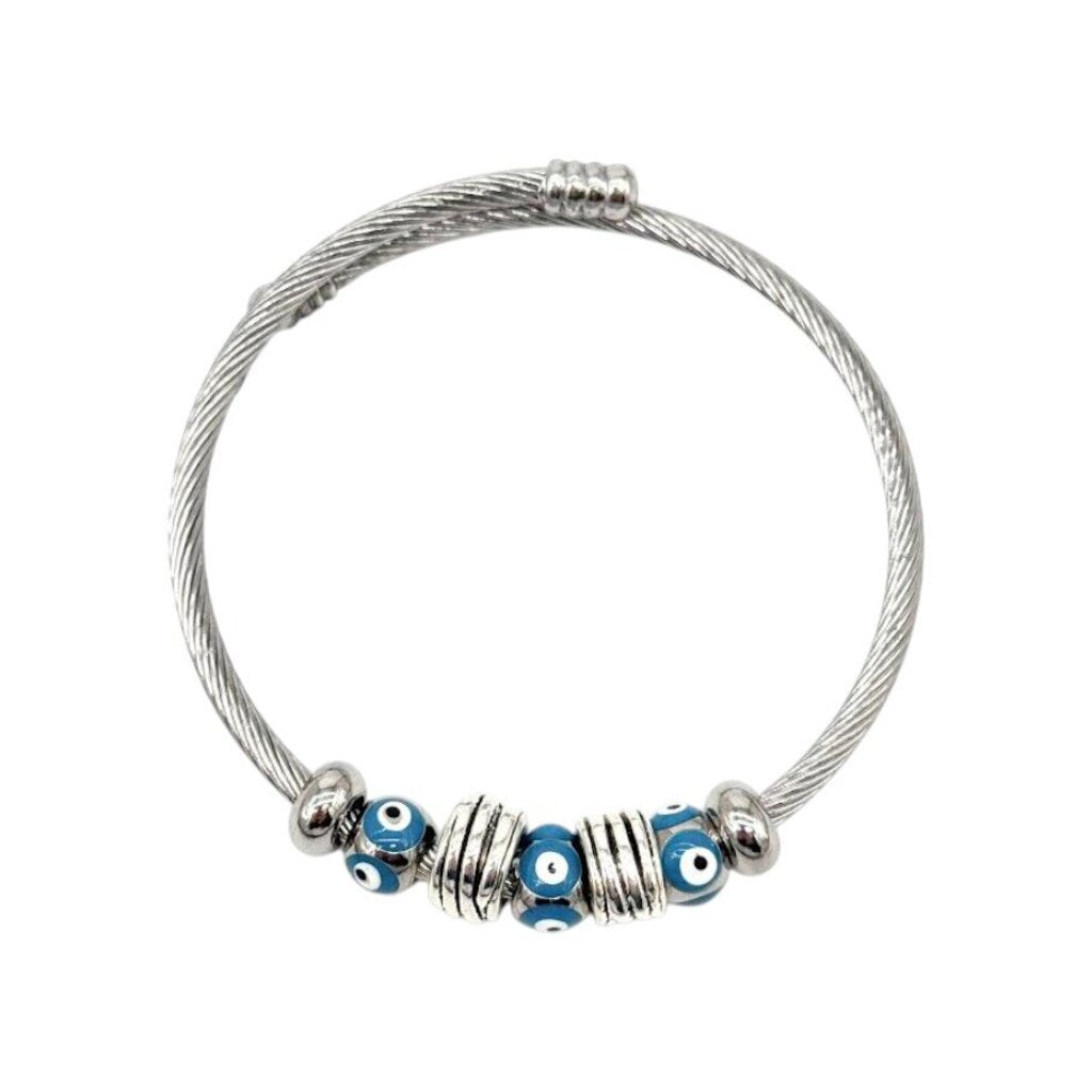 Blue Charm Bracelet