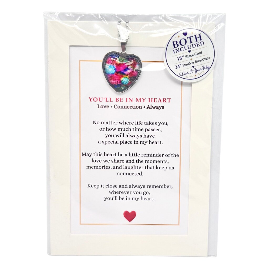 You'll Be In My Heart Keepsake Pendant Gift Package