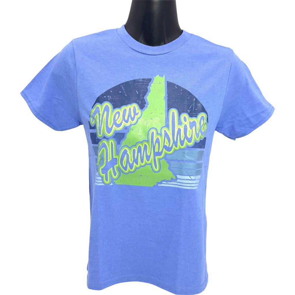 NH Youth Light Blue Half Sun with Green NH Blue Sun