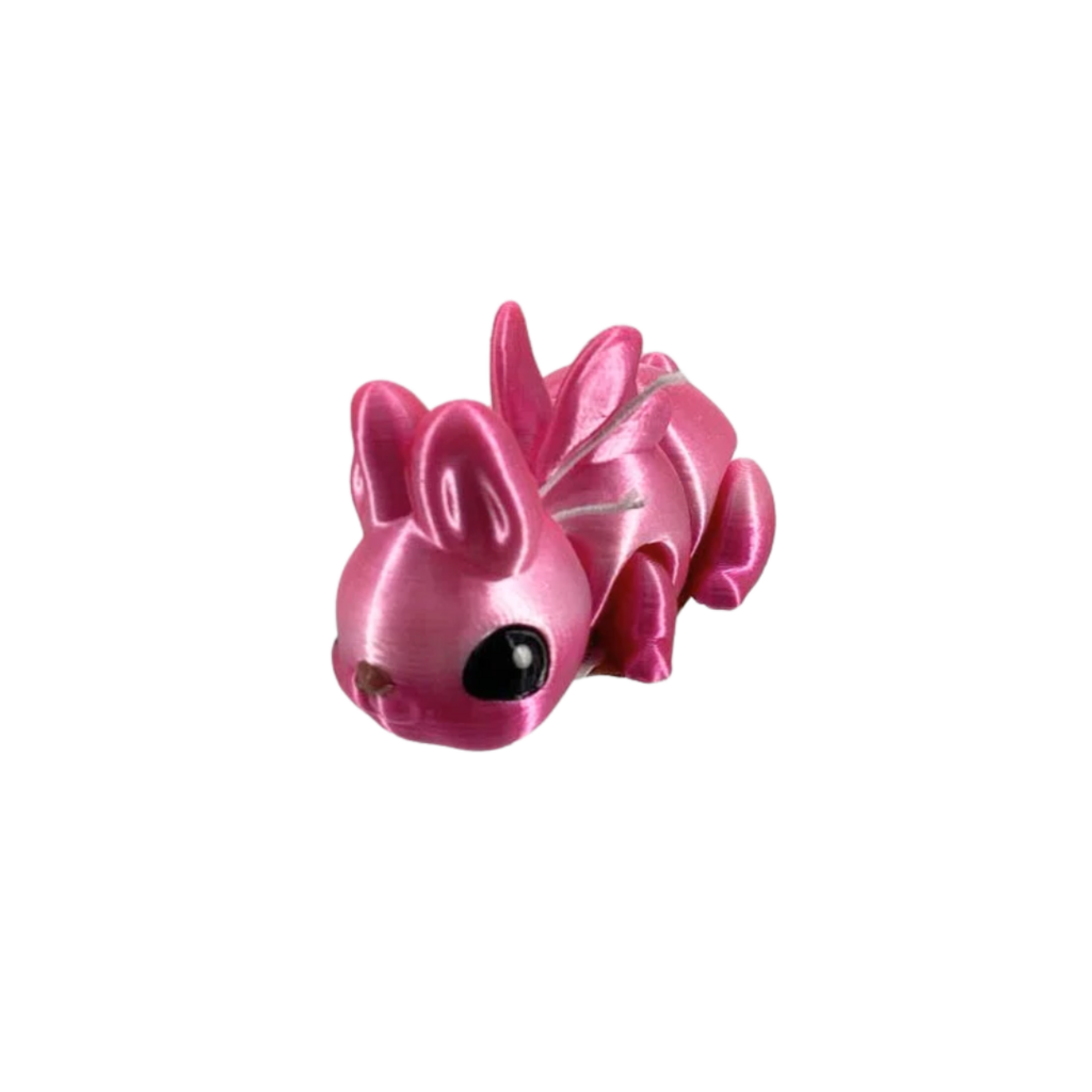 MINI WINGED BUNNY PINK OMBRE