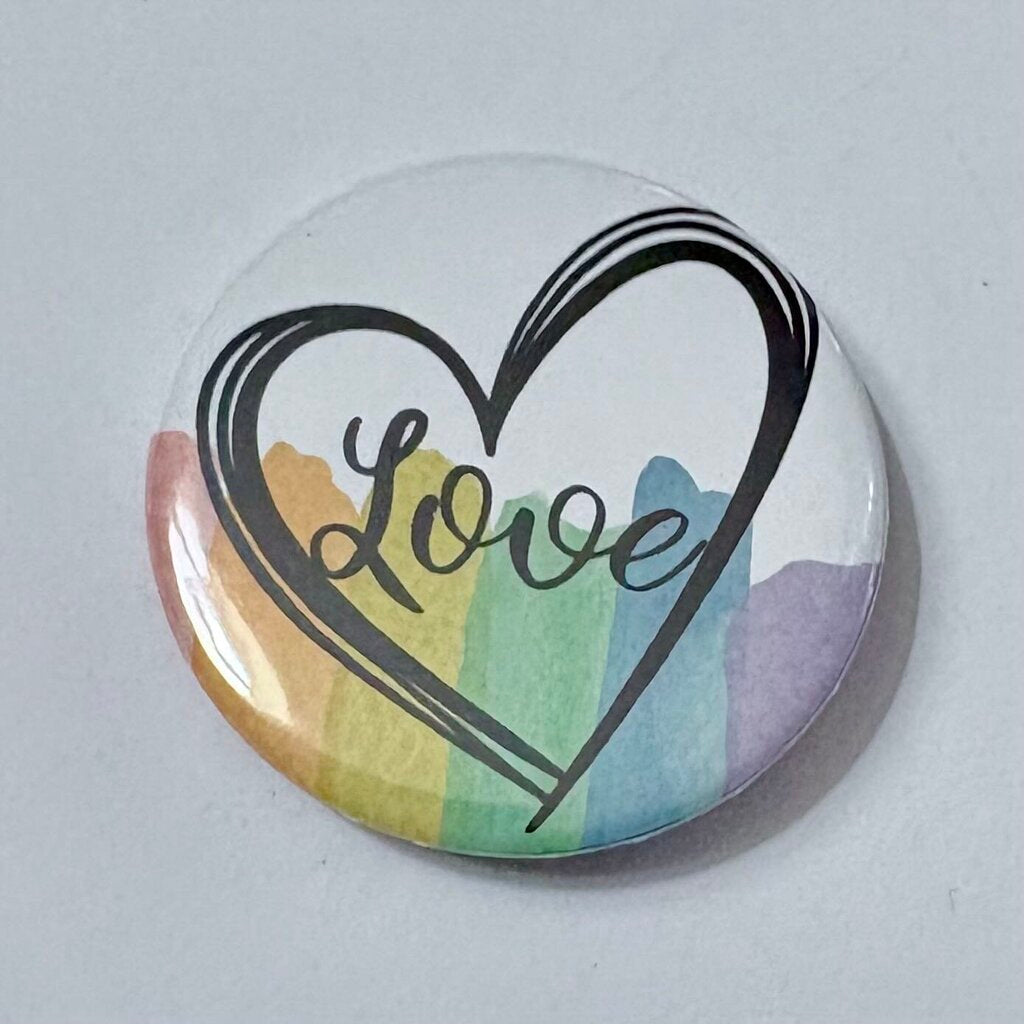 WATERCOLOR LOVE PIN