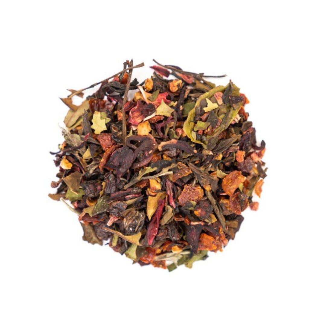 NITTANY BLEND WHITE TEA BLEND OF BLUEBERRY RASPBERRY AND STRAWBE