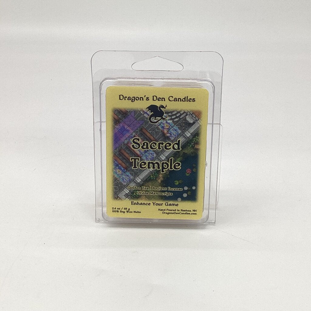 SACRED TEMPLE - Wax Melts - Dragon's Den Candles