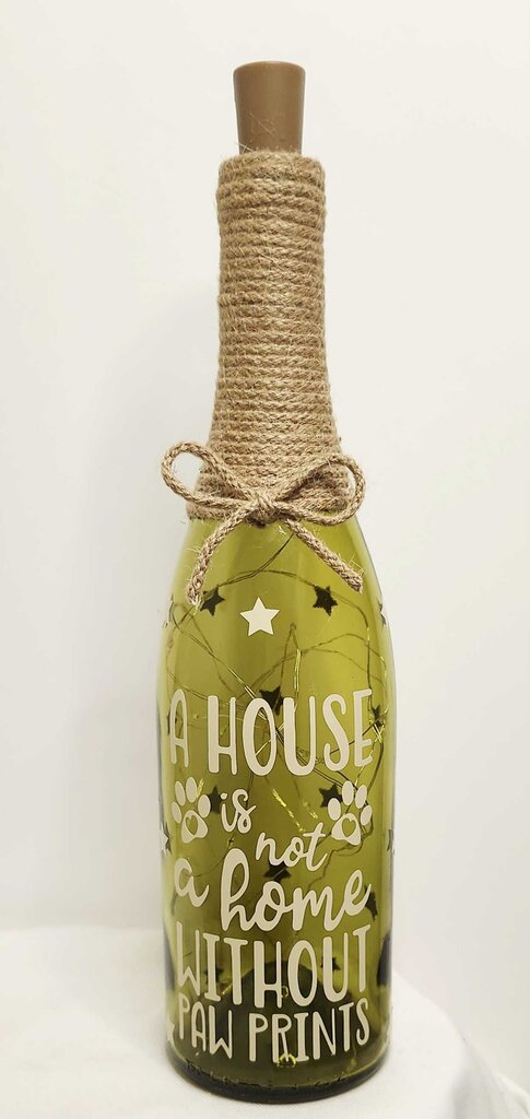 Bottle- Without paw prints