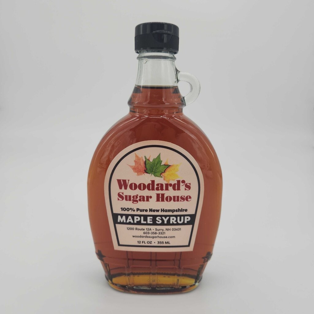 Maple Syrup 12 oz Glass