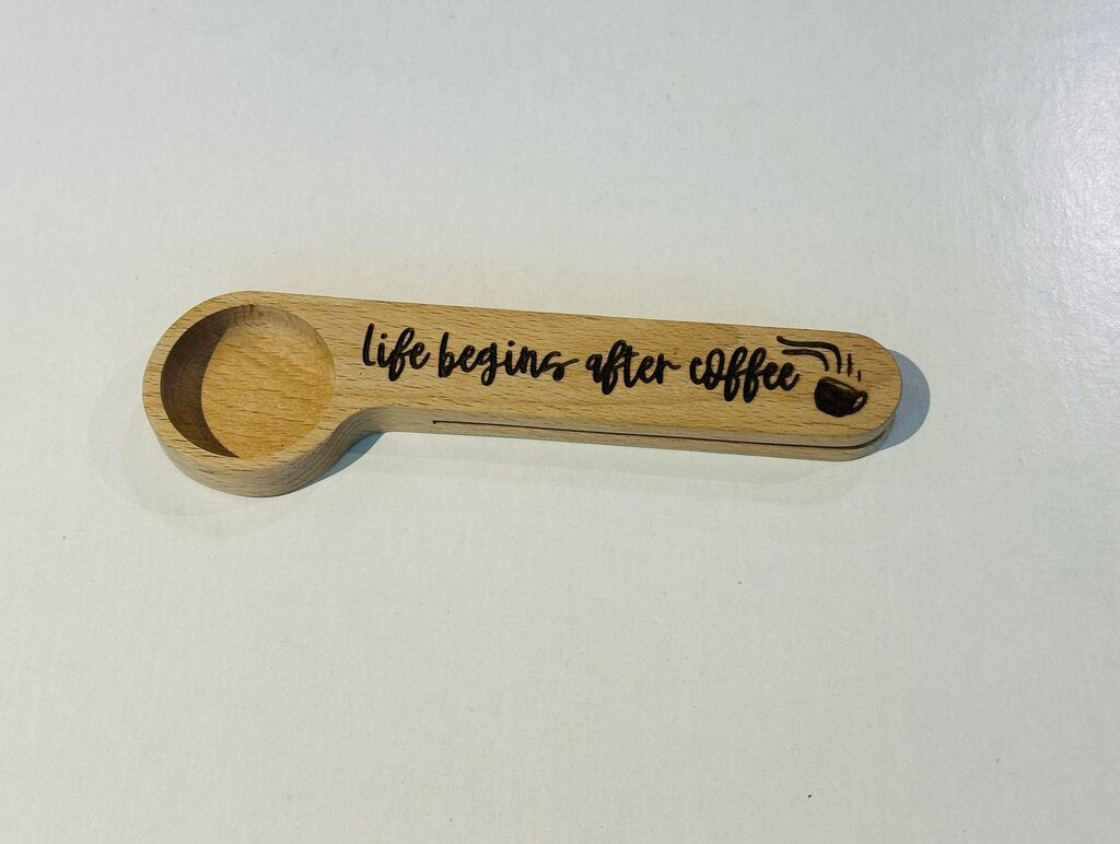 Coffee Scoop - Life Begins