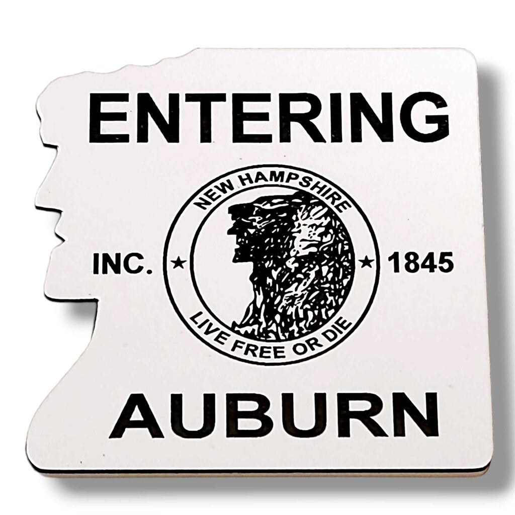 Entering Auburn Acrylic 2 Color Magnets