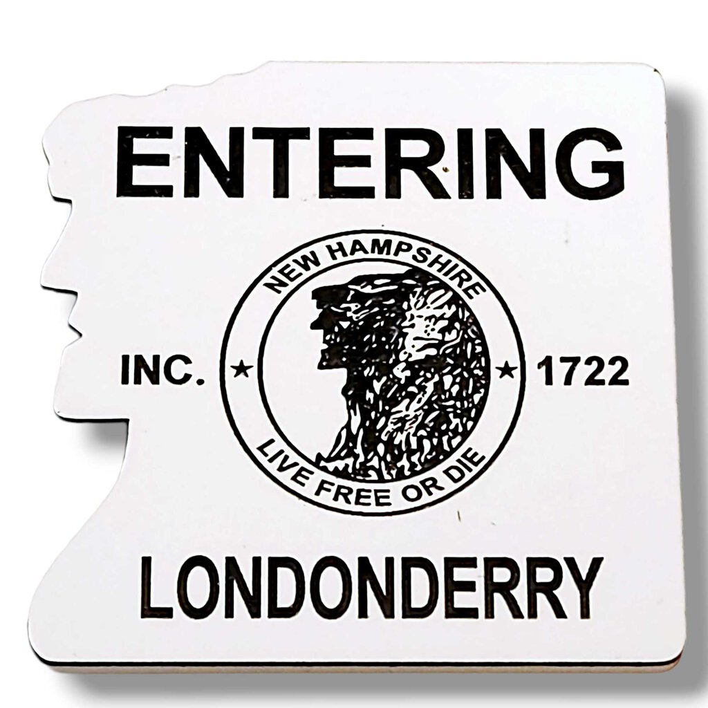 Entering Londonderry Acrylic 2 Color Magnets