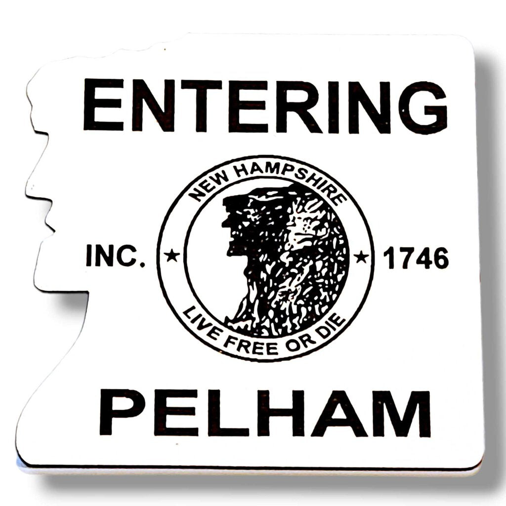 Entering Pelham Acrylic 2 Color Magnets