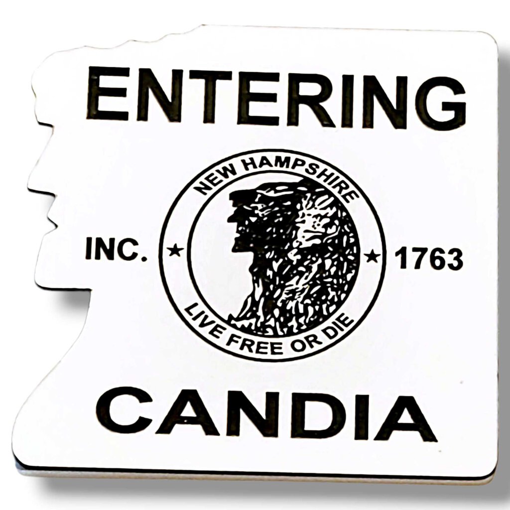 Entering Candia Acrylic 2 Color Magnets