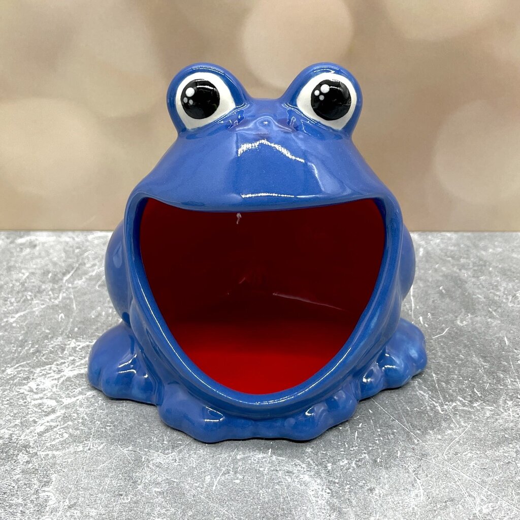Frog Scrubby Blue