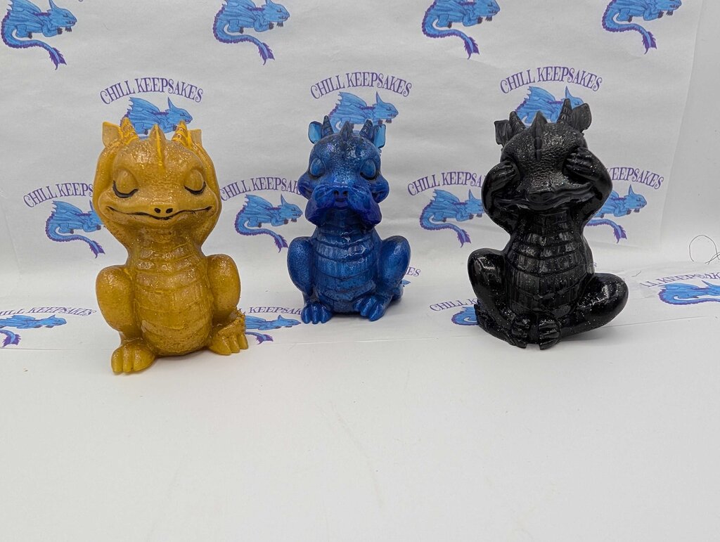 No Evil Dragon Trio