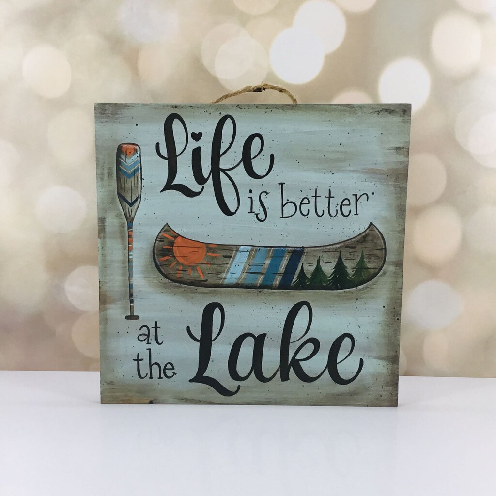 LAKE LIFE SIGNBOARD