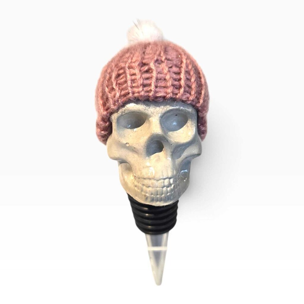 Skull Wine Stopper - Hat