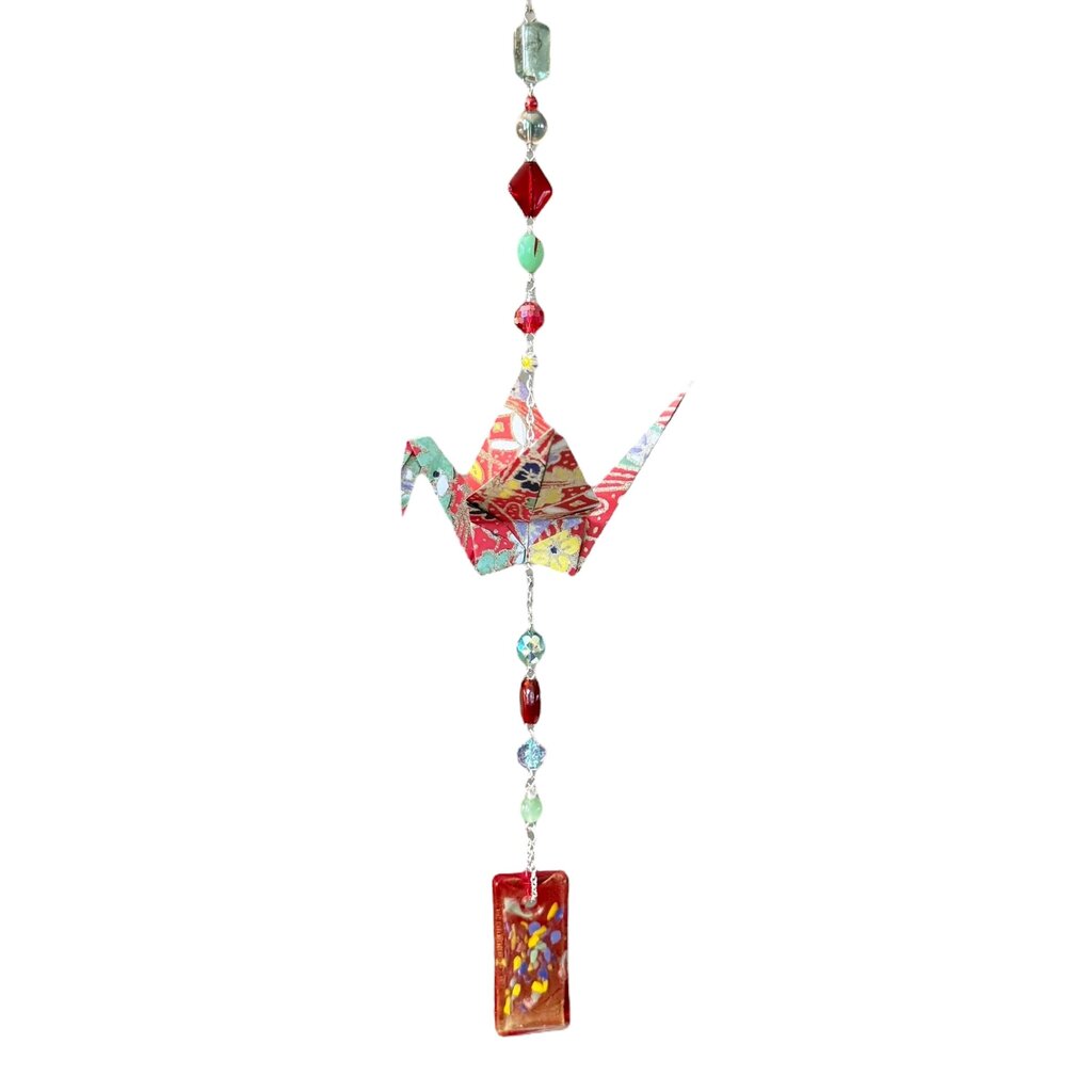 Origami Crane Ornament #1272