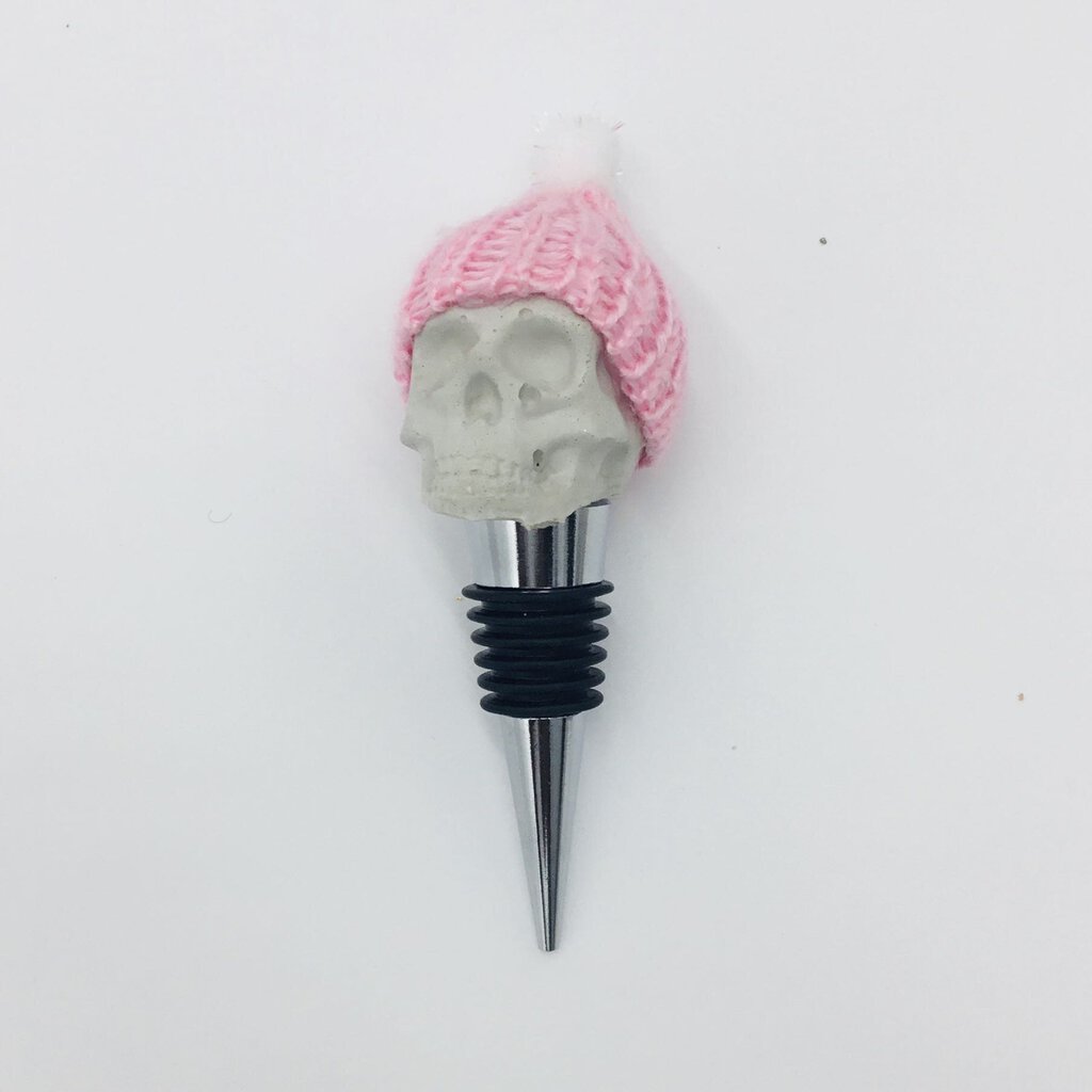Skull Wine Stopper - Hat