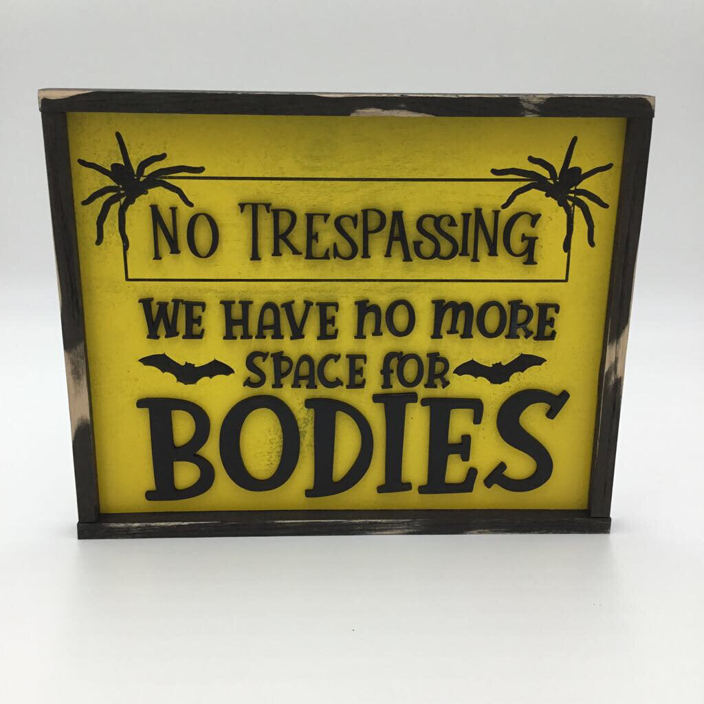 No Trespassing Sign
