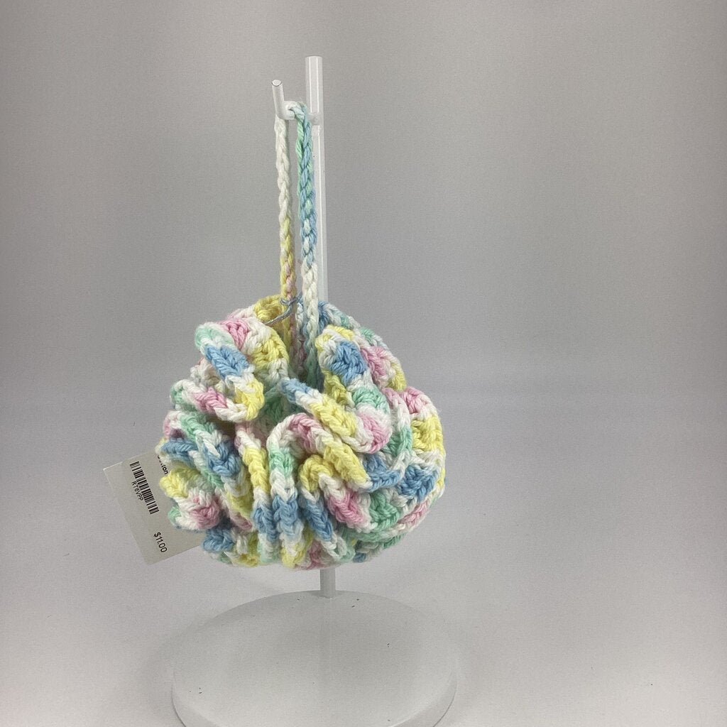 Cotton loofah pastel multi