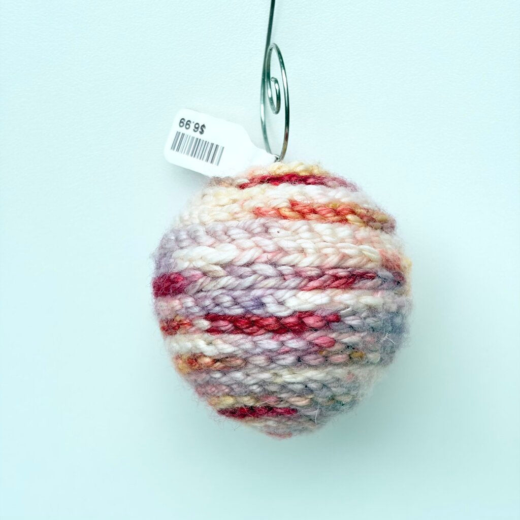 Mini Shatterproof Christmas ornament autumn crochet