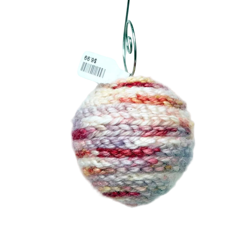 Mini Shatterproof Christmas ornament autumn crochet