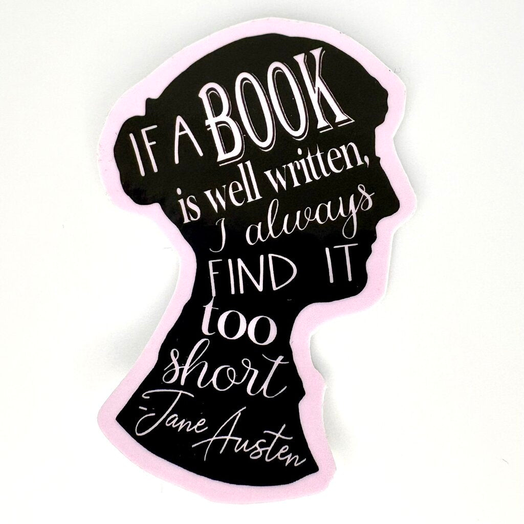AUSTEN VINYL STICKER