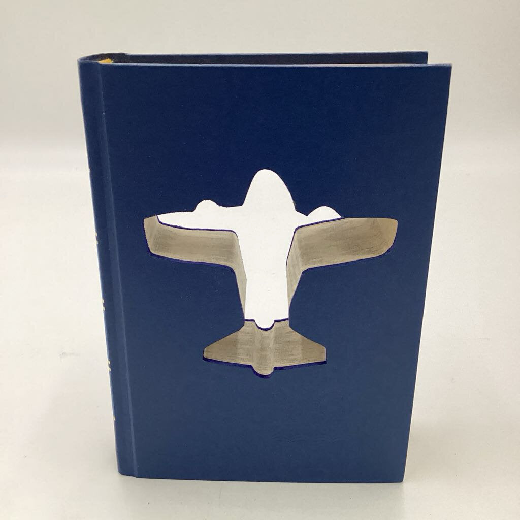 Book Decor Airplane H