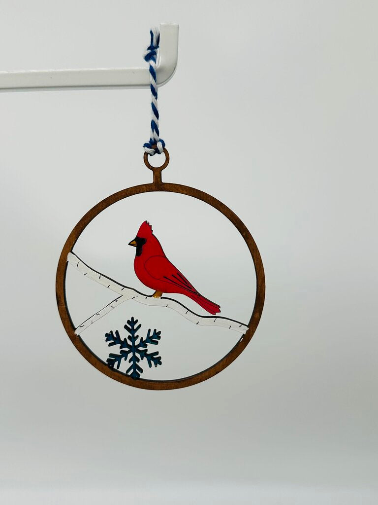 Cardinal Ornament