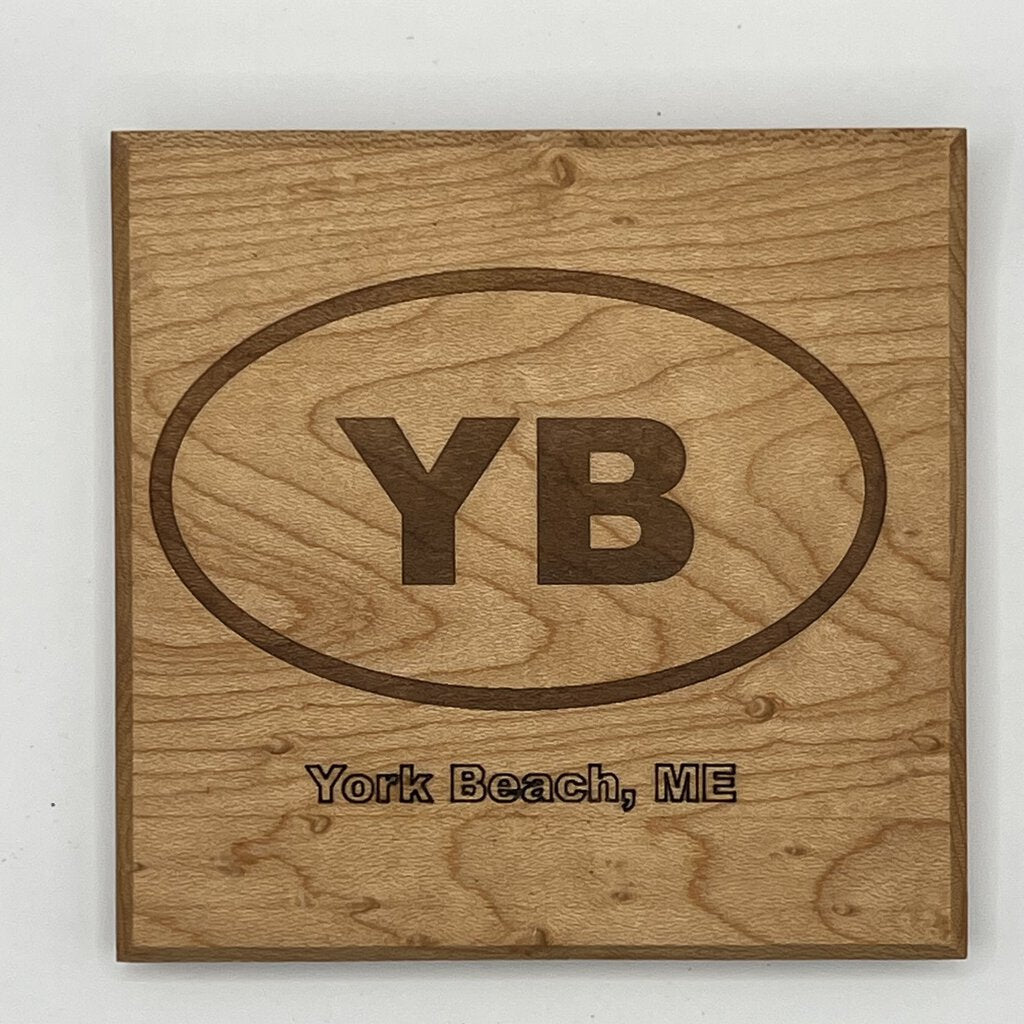 Coaster - YB Oval Engraved